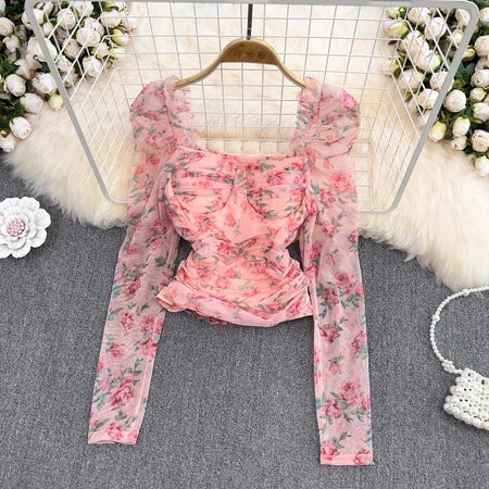 Serene Floral Blouse - Alamode By Akanksha