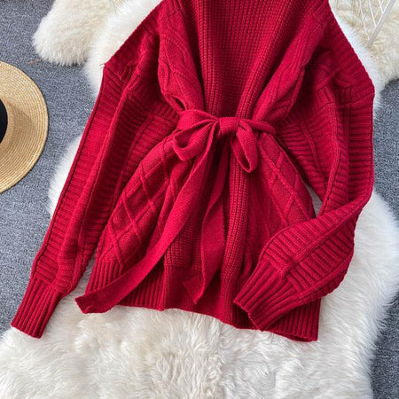 Labea Cold Shoulder Sweater - Alamode By Akanksha