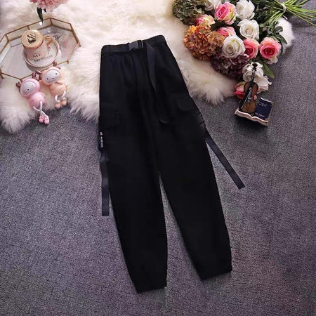 Black - Macey Cargo Pants