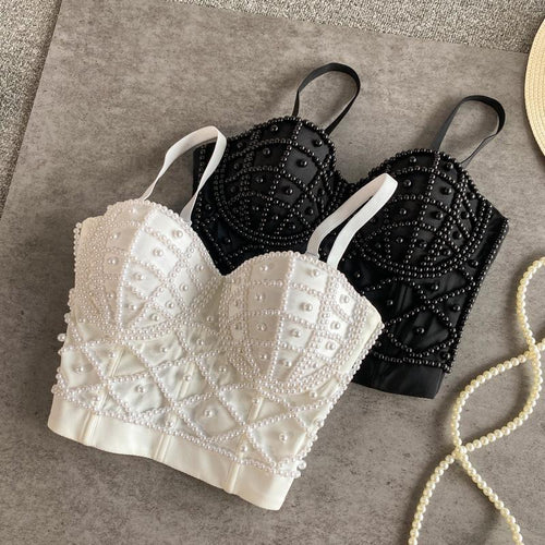 Cadel Pearl Bustier - Alamode By Akanksha