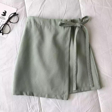 Green - Javour Statement Skirt