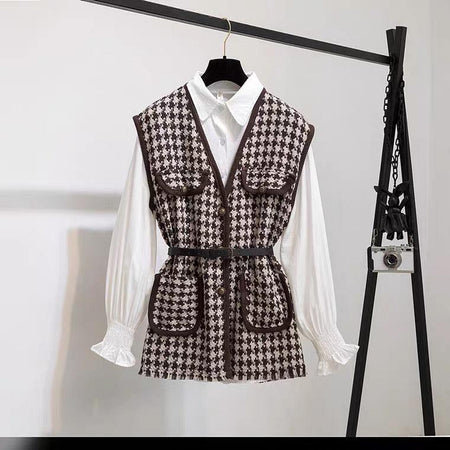 Silvesta Shirt Dress - Alamode By Akanksha
