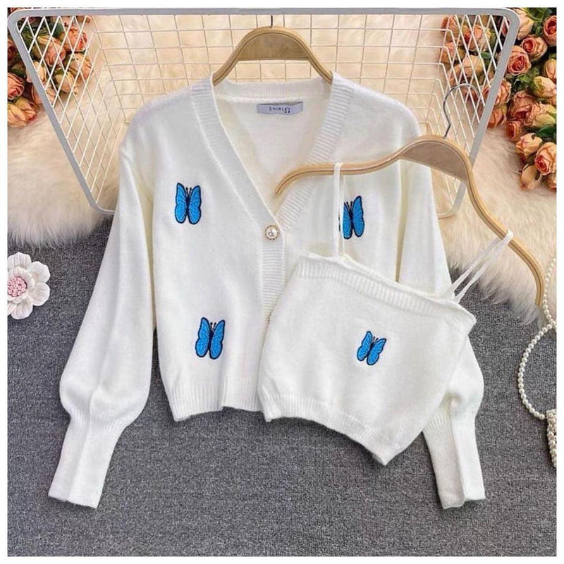 Wings Sweater Set - Alamode By Akanksha