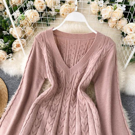 Mitsy Knitted Dress - Alamode By Akanksha