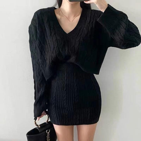 Black - Lenny Statement Coord Set