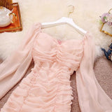 Isabelle Ruched Dress - Alamode By Akanksha