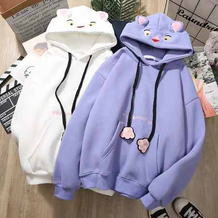 Blue - Telly Cute Hoodies