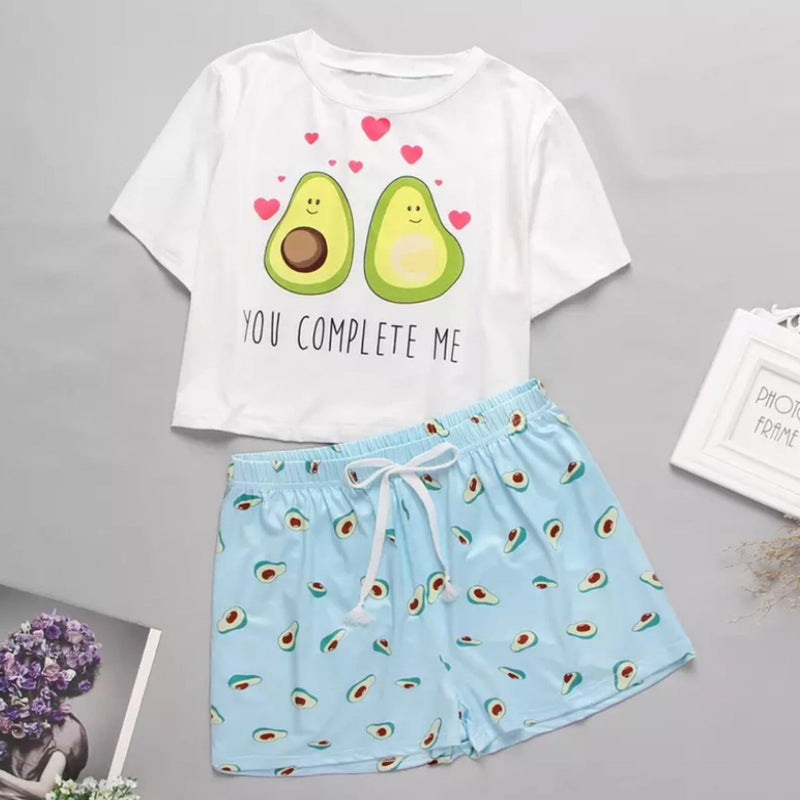 Cartoon Printed Nightsets - Alamode By Akanksha