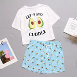 Cartoon Printed Nightsets - Alamode By Akanksha