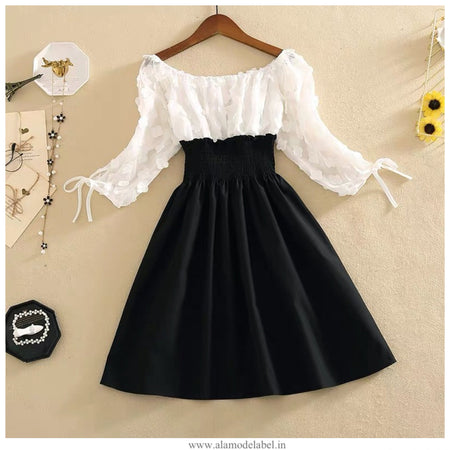 Black - Audrey Luxury Dress
