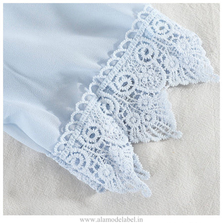 Pilbury Dress and Cape - Alamode By Akanksha