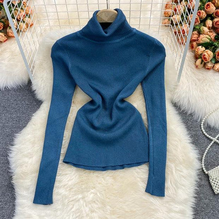 Blue - Laurent Turtleneck Sweaters
