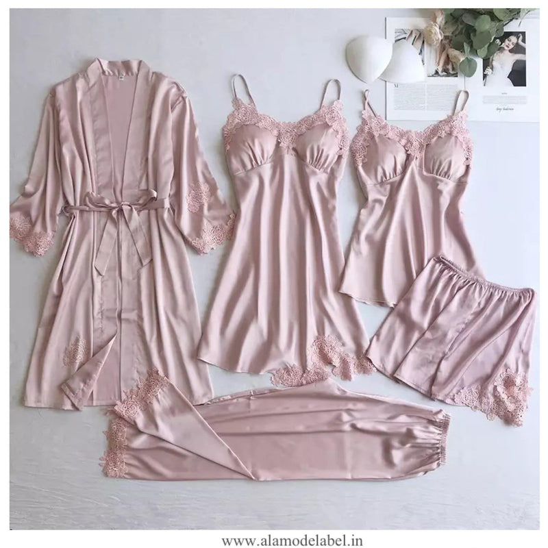 Anastasia Luxury Loungewear Set - Alamode By Akanksha