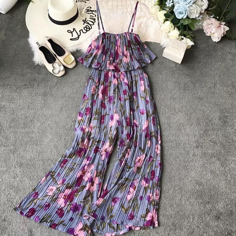 Coachella Pleated Jumpsuit