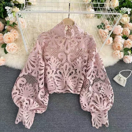 Pink - Libel Luxury Blouse