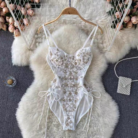 White - Harriet Statement Bodysuit