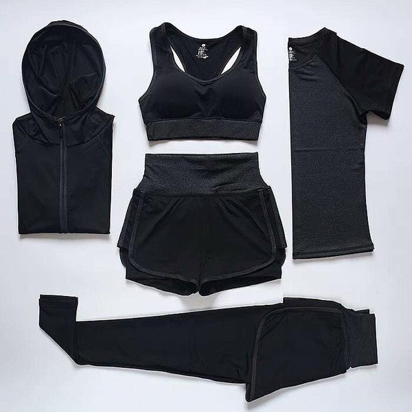 5 Piece Activewear Set - Alamode By Akanksha