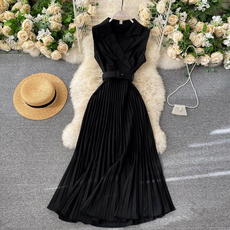 Black - Yang Statement Dress