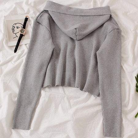 Tolio Cropped Hoodie - Alamode By Akanksha