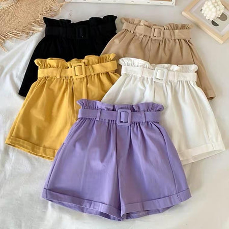 Black - Tebby Statement Shorts