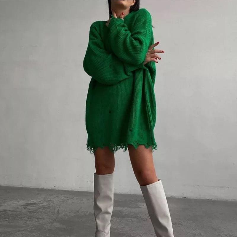 Avery Statement Winter Dress - Alamode By Akanksha