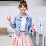 Classic Denim Jacket in Blue - Alamode By Akanksha
