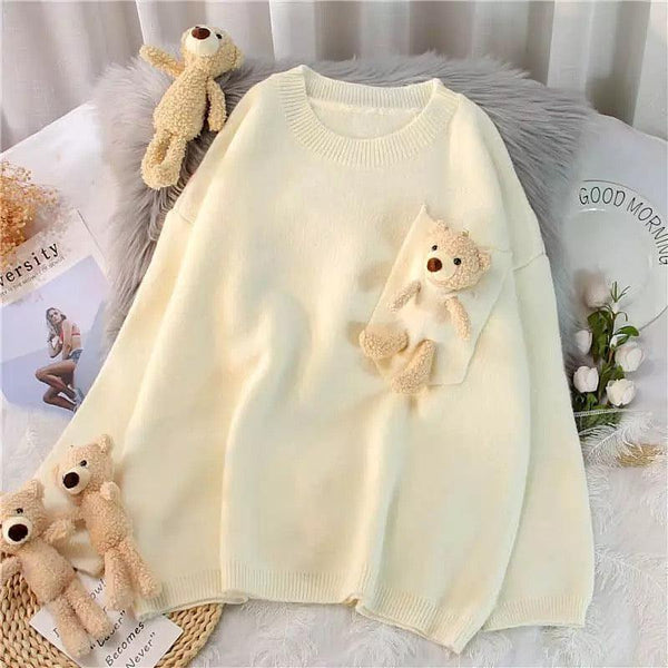 Lisbon Teddy Sweaters - Alamode By Akanksha