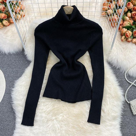 Black - Laurent Turtleneck Sweaters