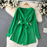 Liboa Woolen Coord Set - Alamode By Akanksha