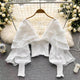 Senna Ruffle Blouse - Alamode By Akanksha