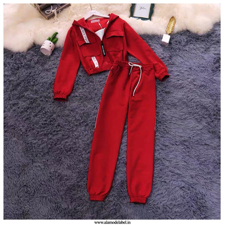 Red - Chloe 3 Piece Trackset