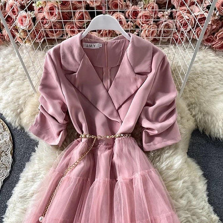 Siluvet Blazer Dress - Alamode By Akanksha