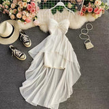 Miana Hi Low Dress - Alamode By Akanksha