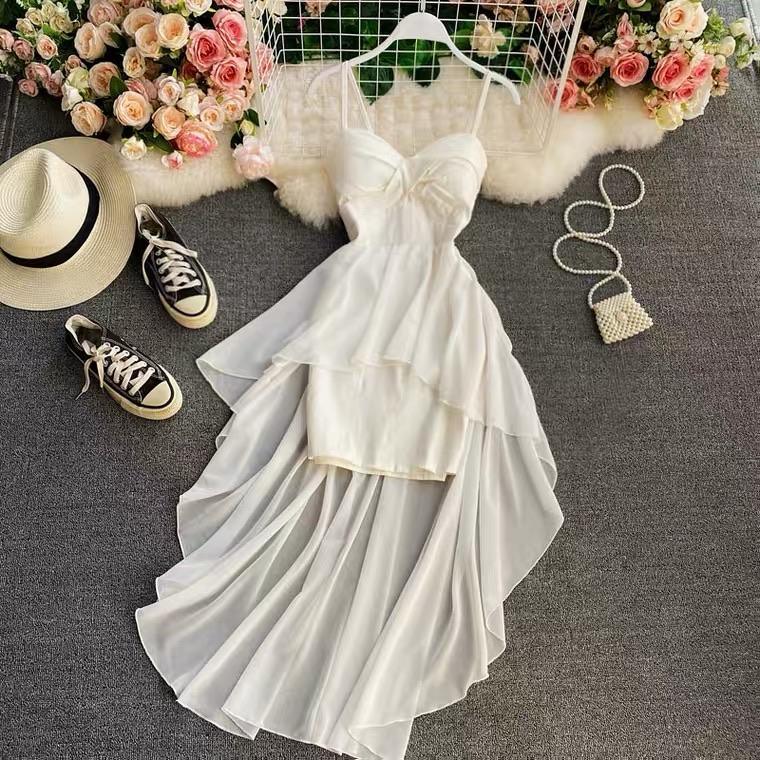Miana Hi Low Dress - Alamode By Akanksha