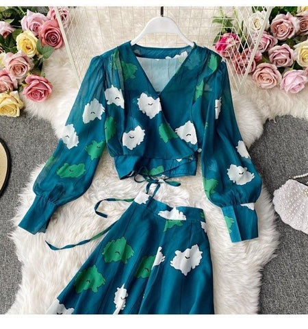 Lucy Summer Coord Set - Alamode By Akanksha