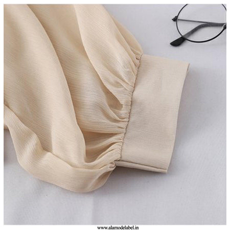 Barbera Chiffon Shirts - Alamode By Akanksha