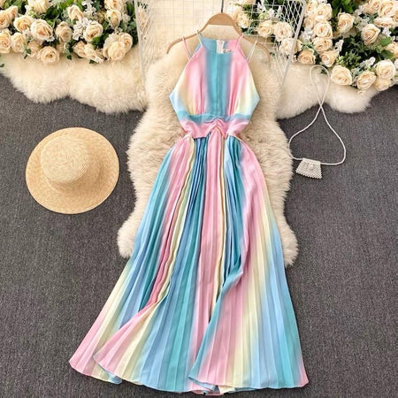 Code 2 - Celia Halter Neck Dress