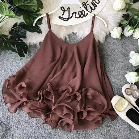 Keith Ruffled Blouse - Alamode By Akanksha