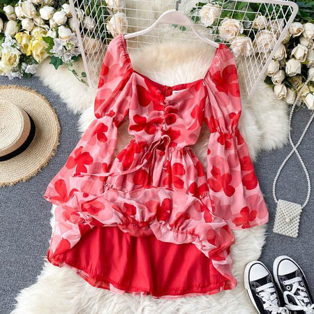 Miranda Luxury Floral Dress - Alamode By Akanksha