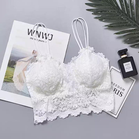 White - Jimmy Lace Bralette