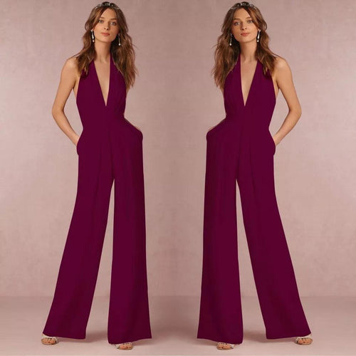 Laurie Halter Neck Jumpsuit
