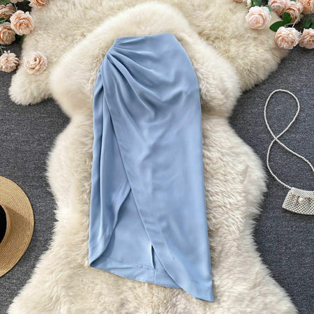 Blue - Loella Statement Skirt