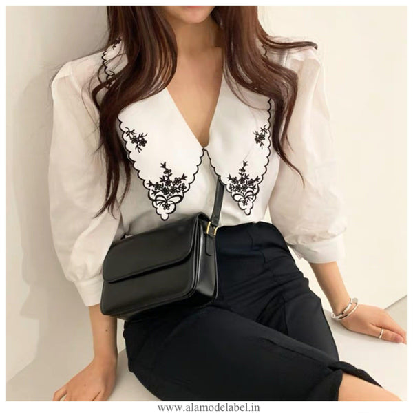 Tempa Vintage Blouse - Alamode By Akanksha