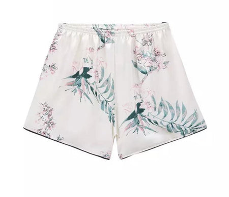 7 Pc Nightset -Satin Silk - Alamode By Akanksha