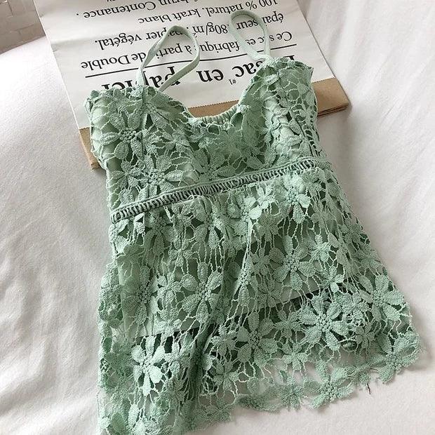 Daisy Lace Top - Alamode By Akanksha