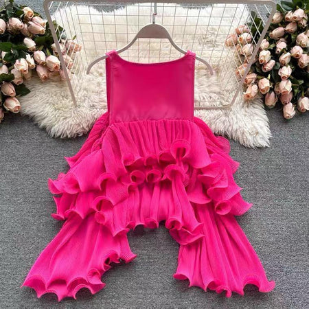 Pink - Lizzy Ruffled Blouse