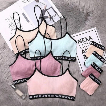 Love Peace Flirt Lingerie Set - Alamode By Akanksha