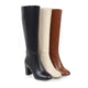 Isabelle Leather Boots - Alamode By Akanksha