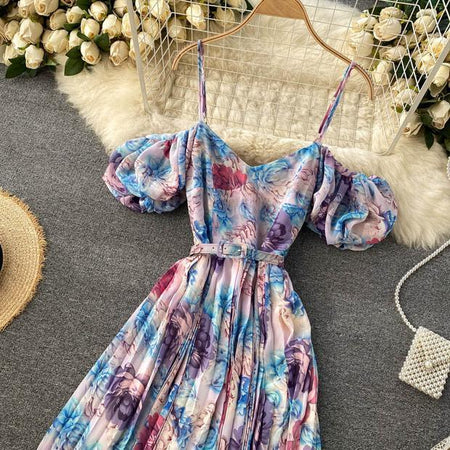 Cathy Pleated Dress - Alamode By Akanksha