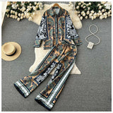 Cicily Abstract Coord Set - Alamode By Akanksha
